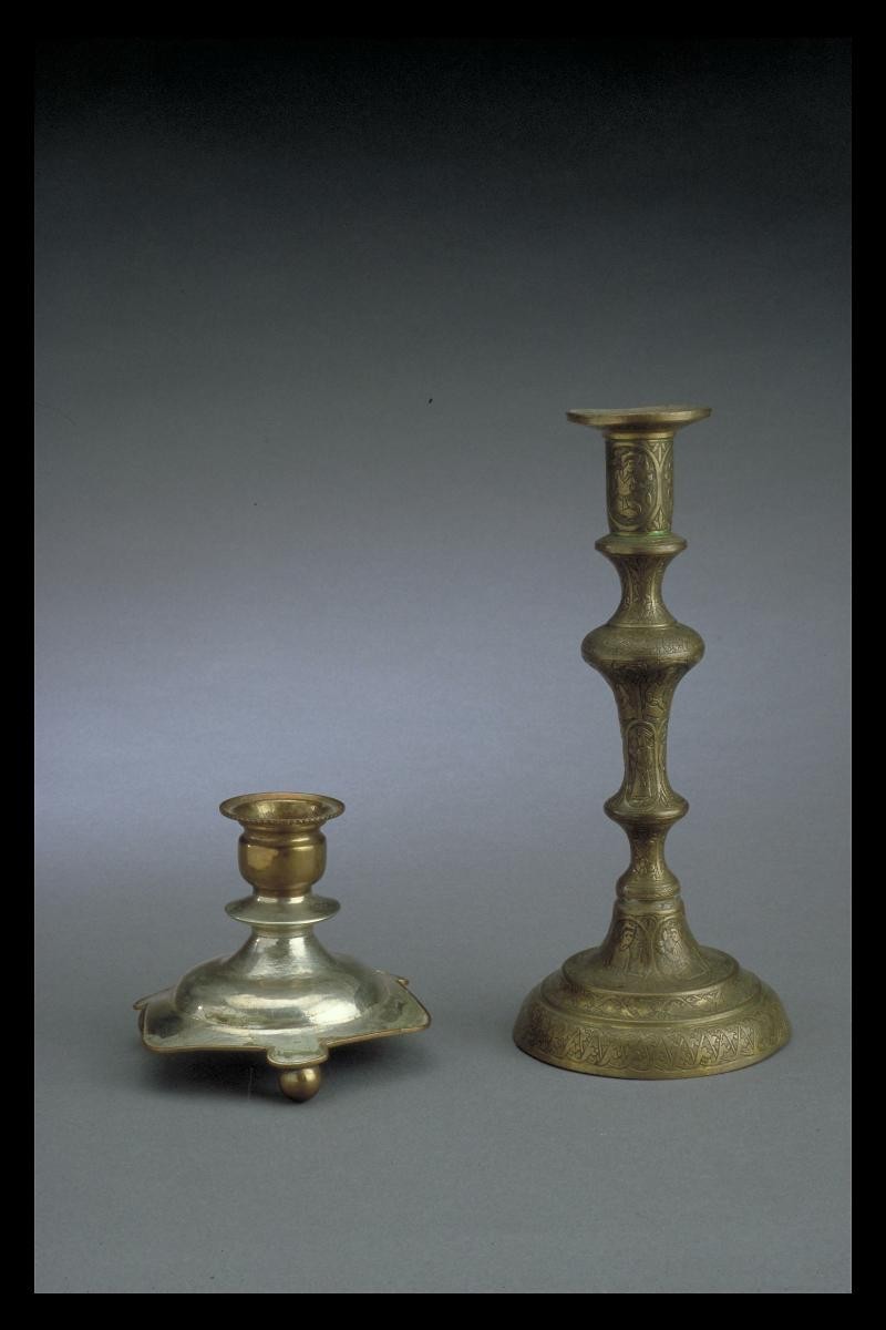 Pair of candlestick holders