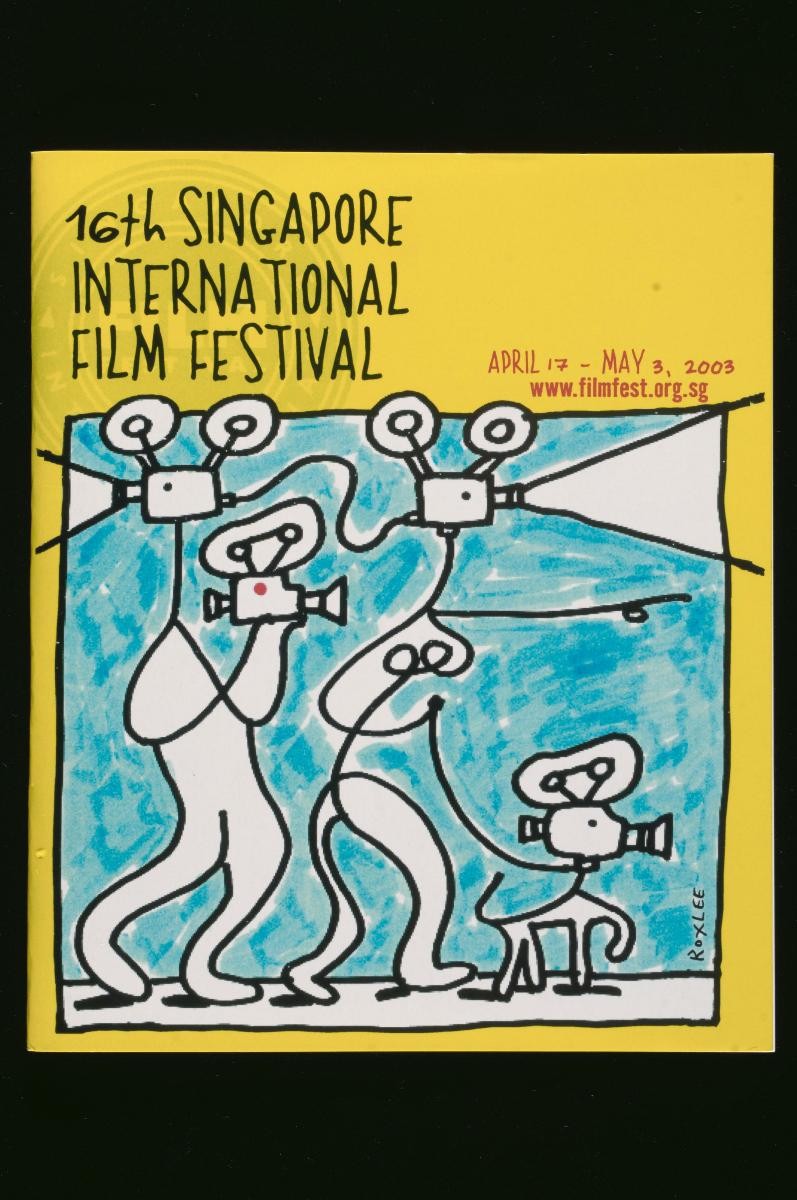 Invitation (Karolien Driesen & guest) to the official opening of the 16th Singapore International Film Festival (SIFF)