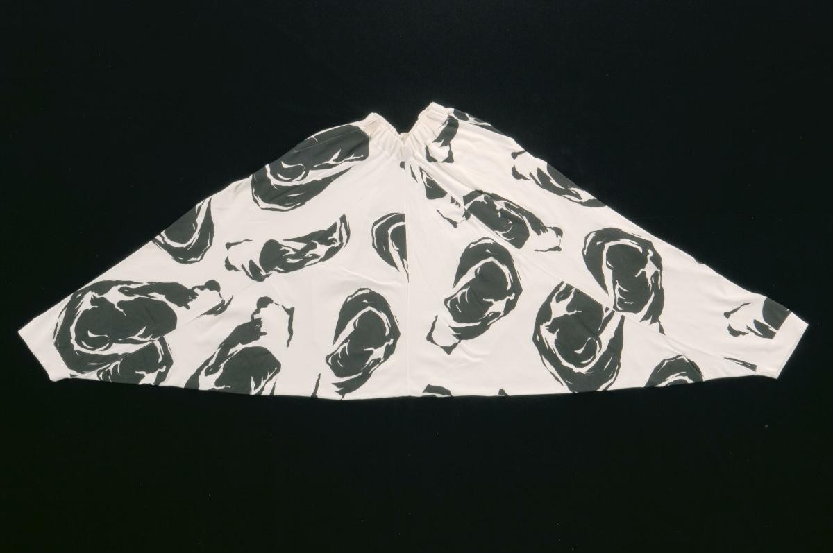 Issey Miyake printed sweatpants