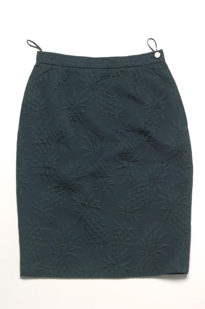 Emanuel Ungaro navy blue skirt