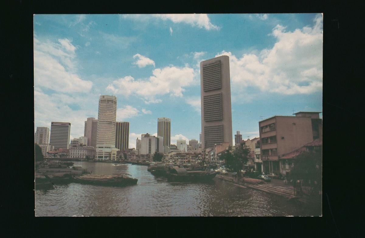 The Central Business District on the south bank of the Singapore River