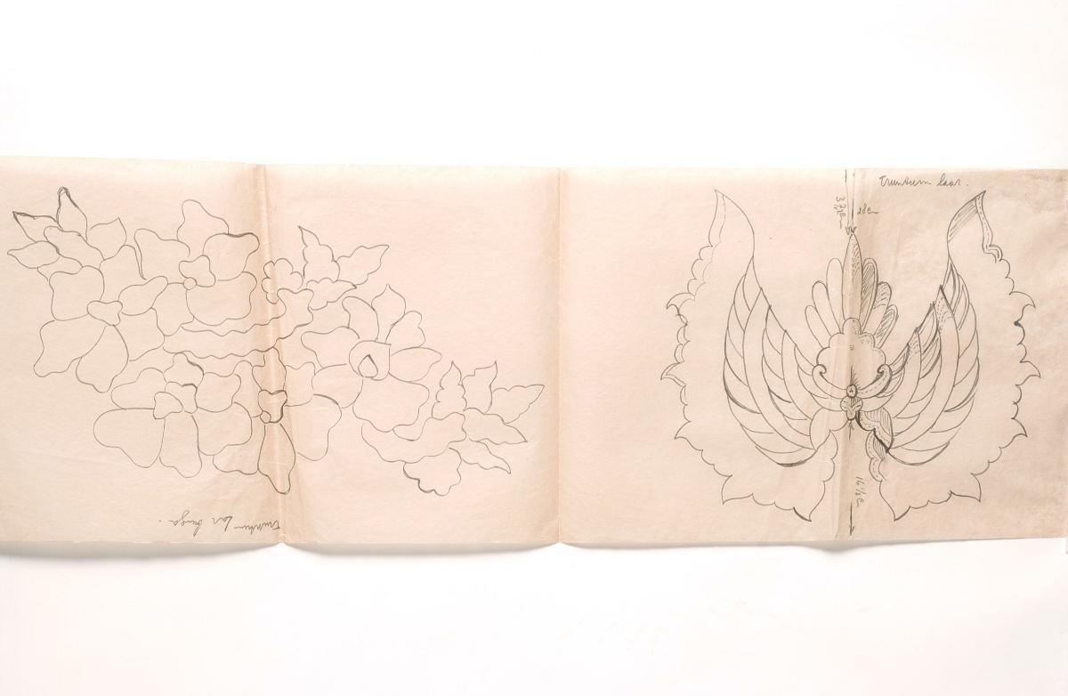 Batik design-template