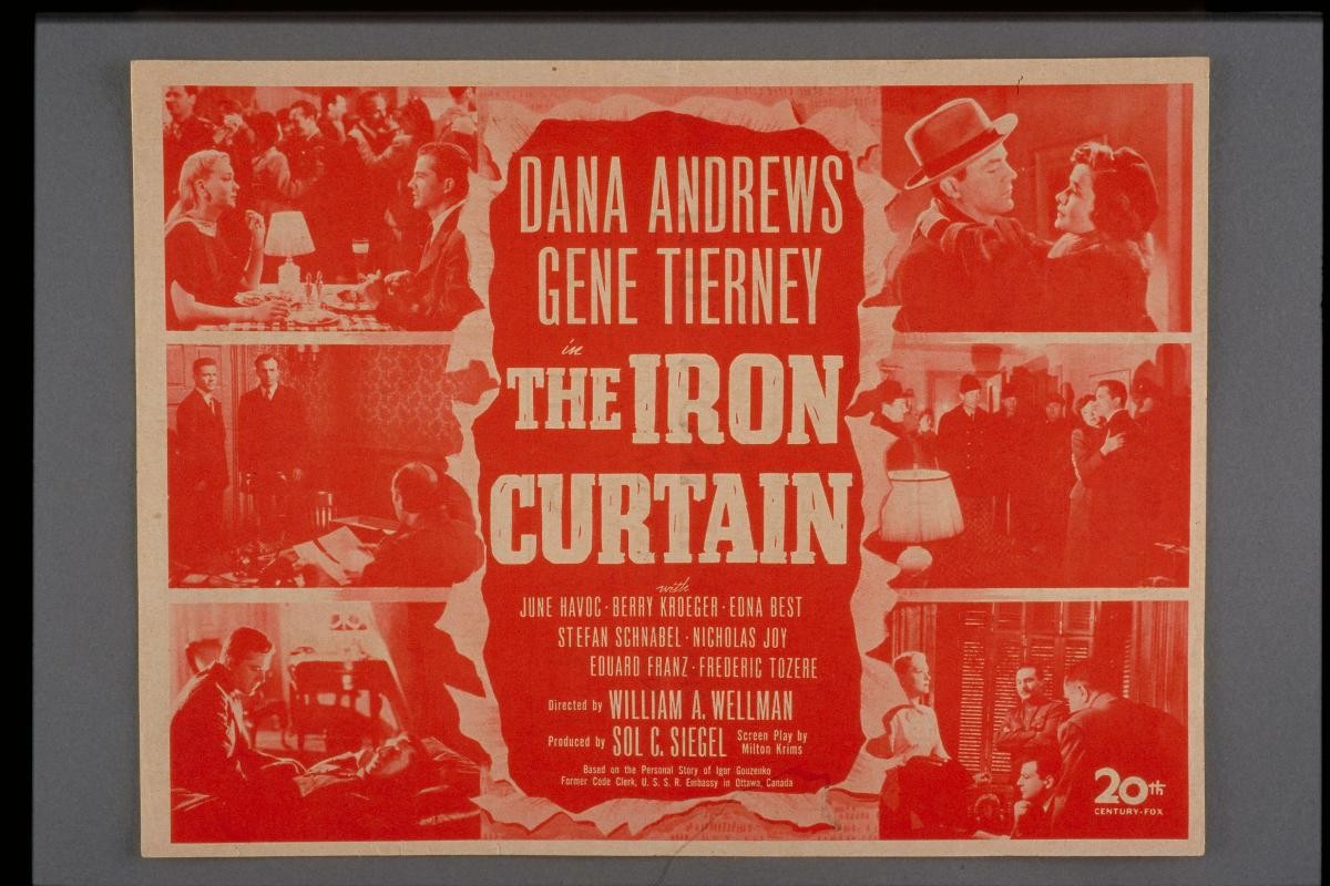 Movie poster - "The Iron Curtain"
