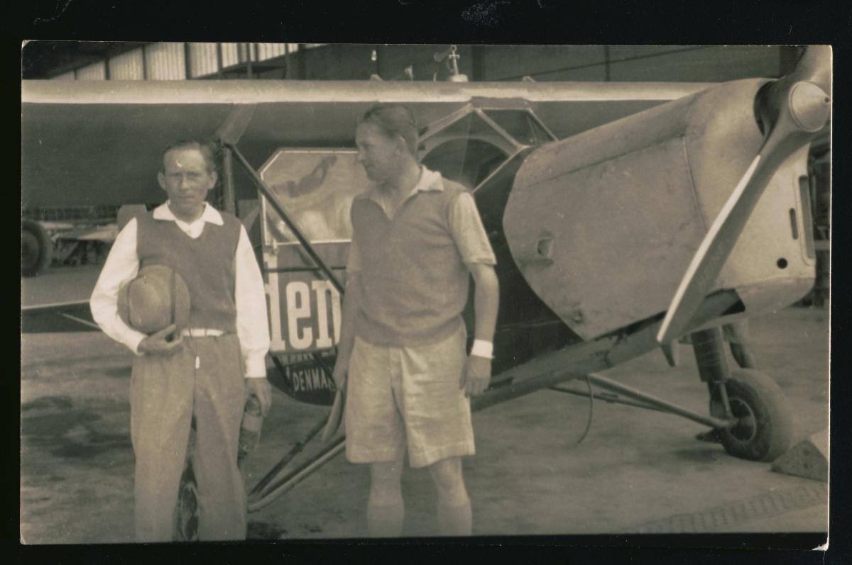 Aeroplane in a hangar at Seletar Airbase
