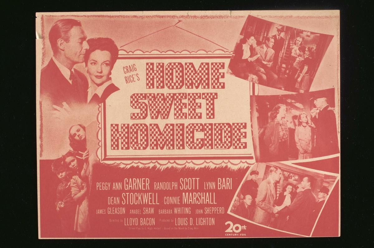 'Home Sweet Homicide' film poster