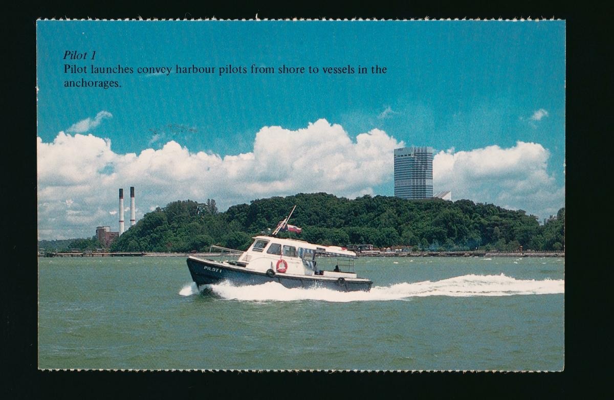 The Port of Singapore Authority (PSA) pilot launch, ‘Pilot 1’, in Keppel Harbour