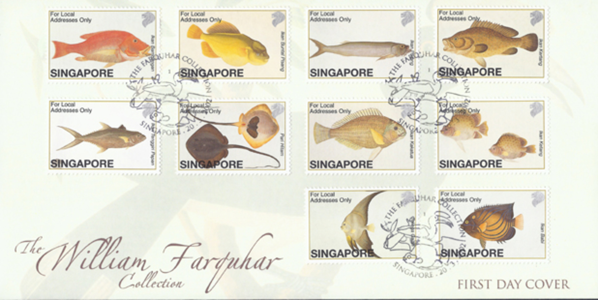 William Farquhar Collection of Natural History Drawings - "Birds & Fishes"