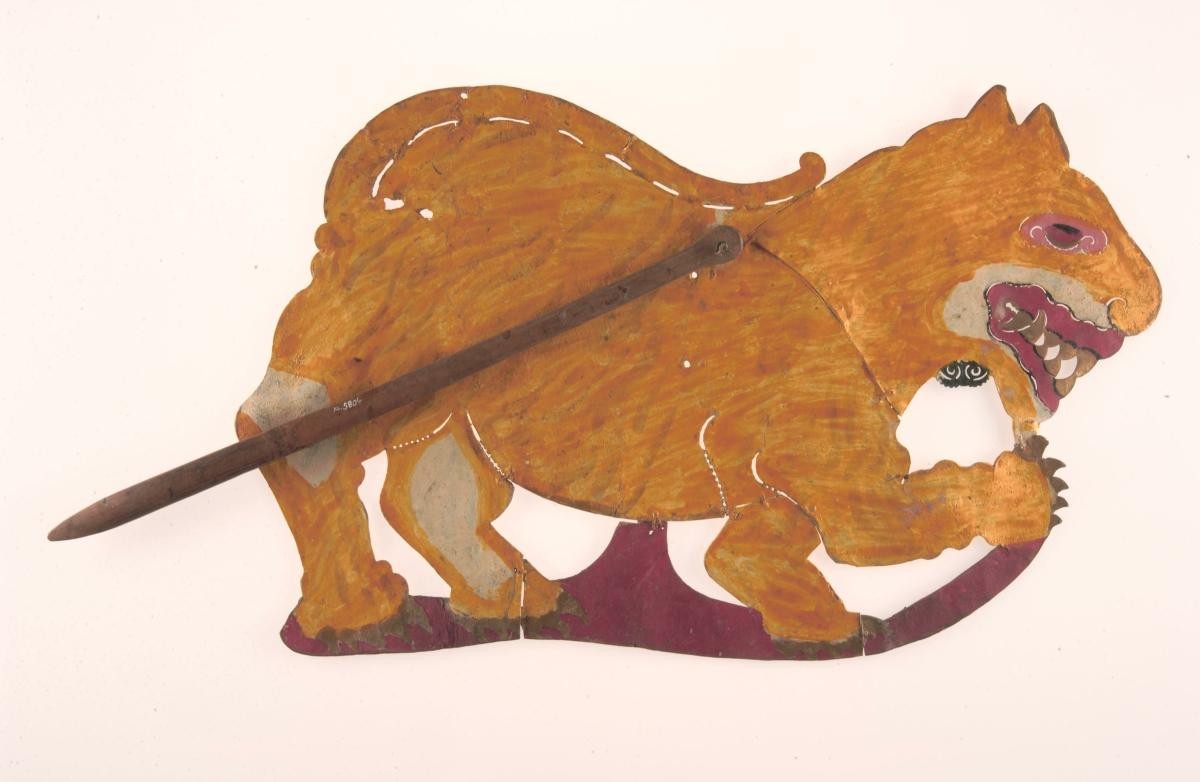Shadow puppet, tiger