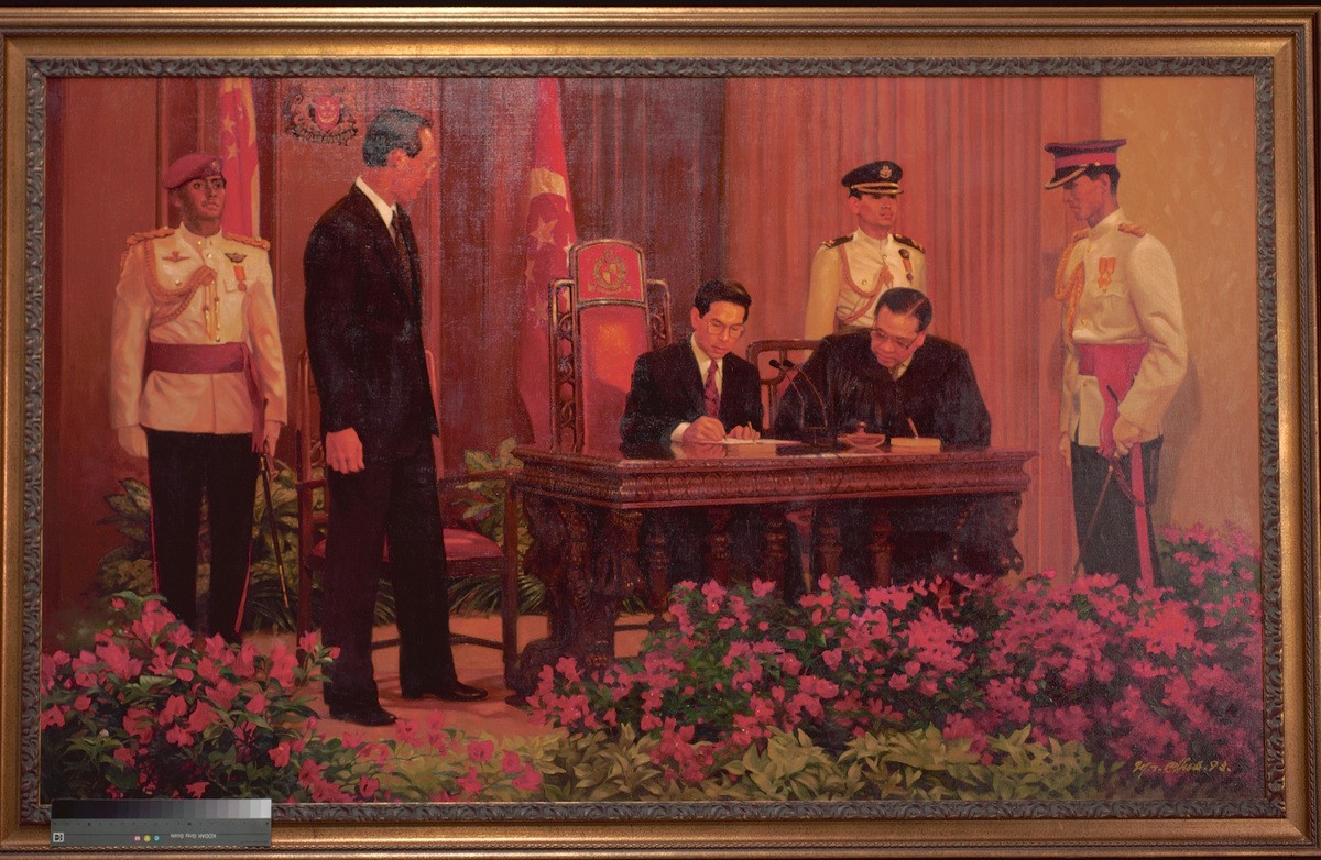 Swearing-In of President Ong T. C