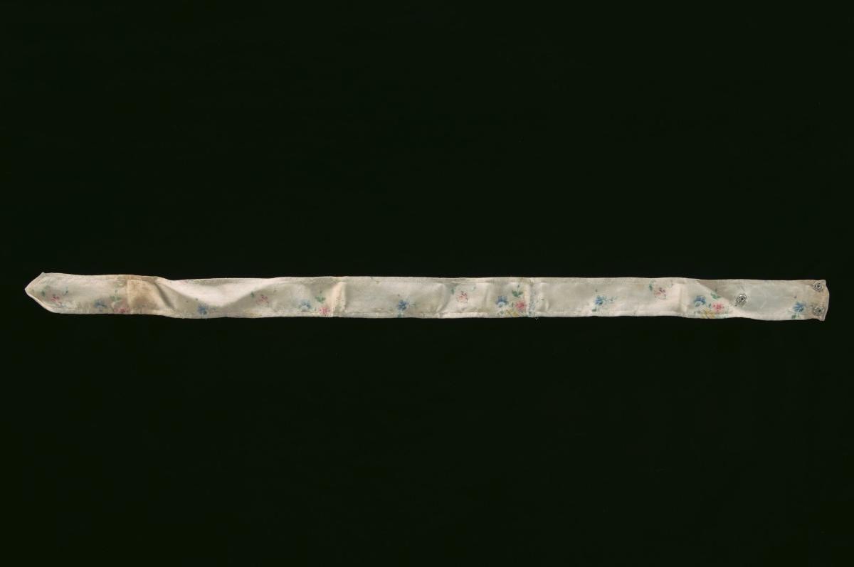 Western-style sash worn during a Chinese wedding tea ceremony