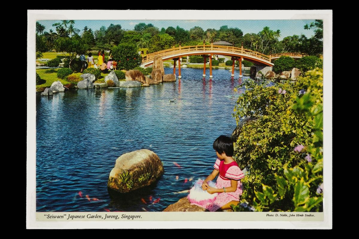Arched bridges in the Seiwaen Japanese Garden at Jurong