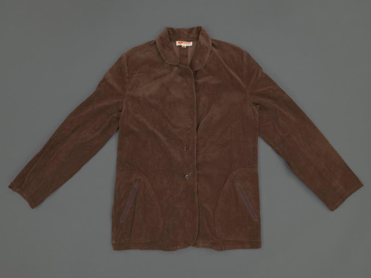 Isetan corduroy jacket in brown