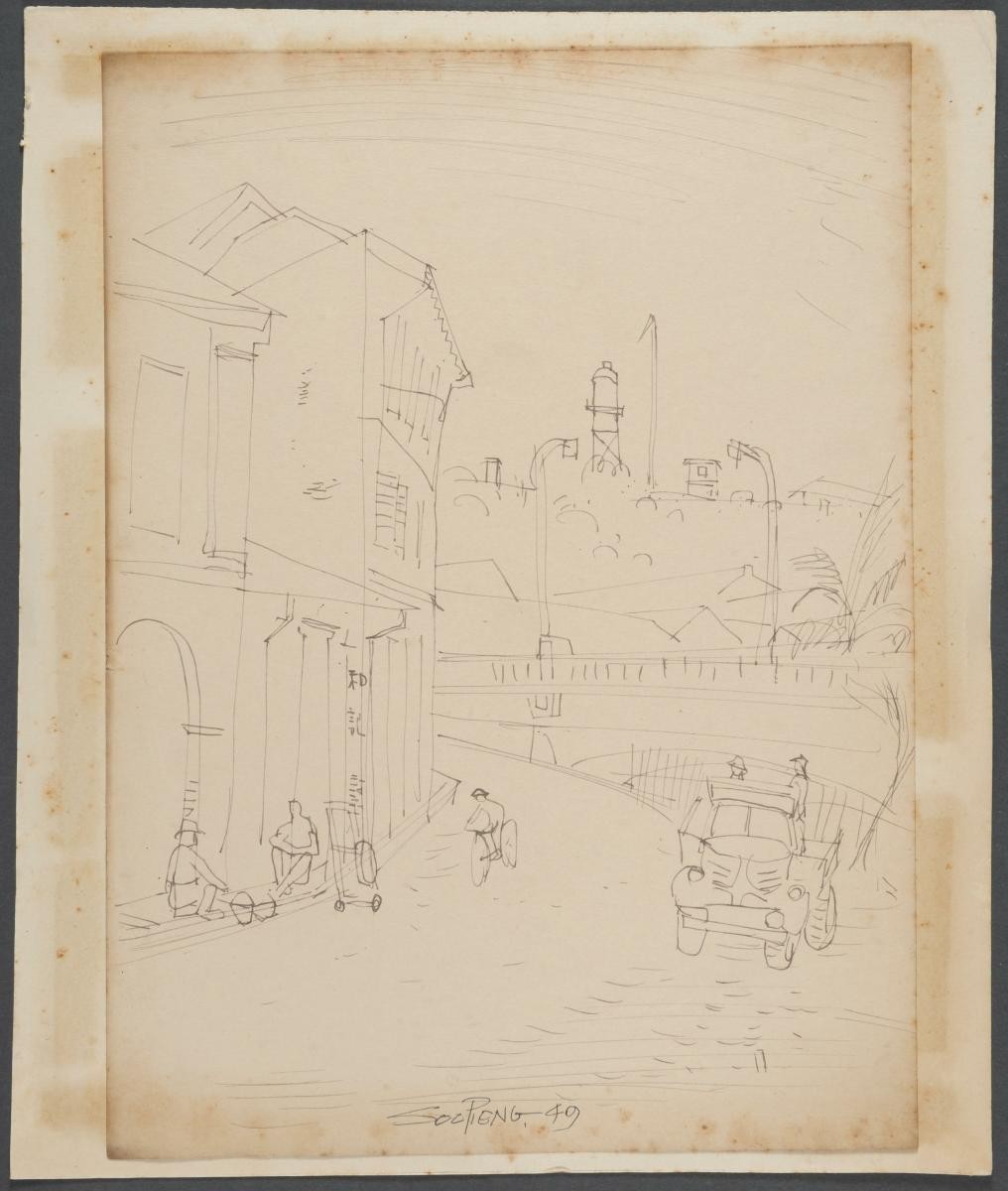 Untitled (Lorry by the Riverbank)