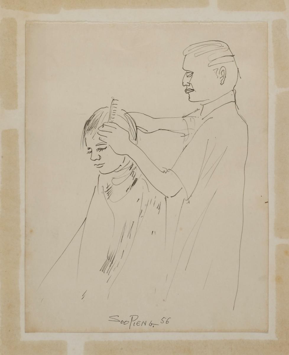 Untitled (Boy at The Barber)
