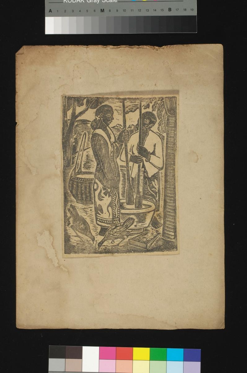 Untitled (Two Women Pounding Rice)
