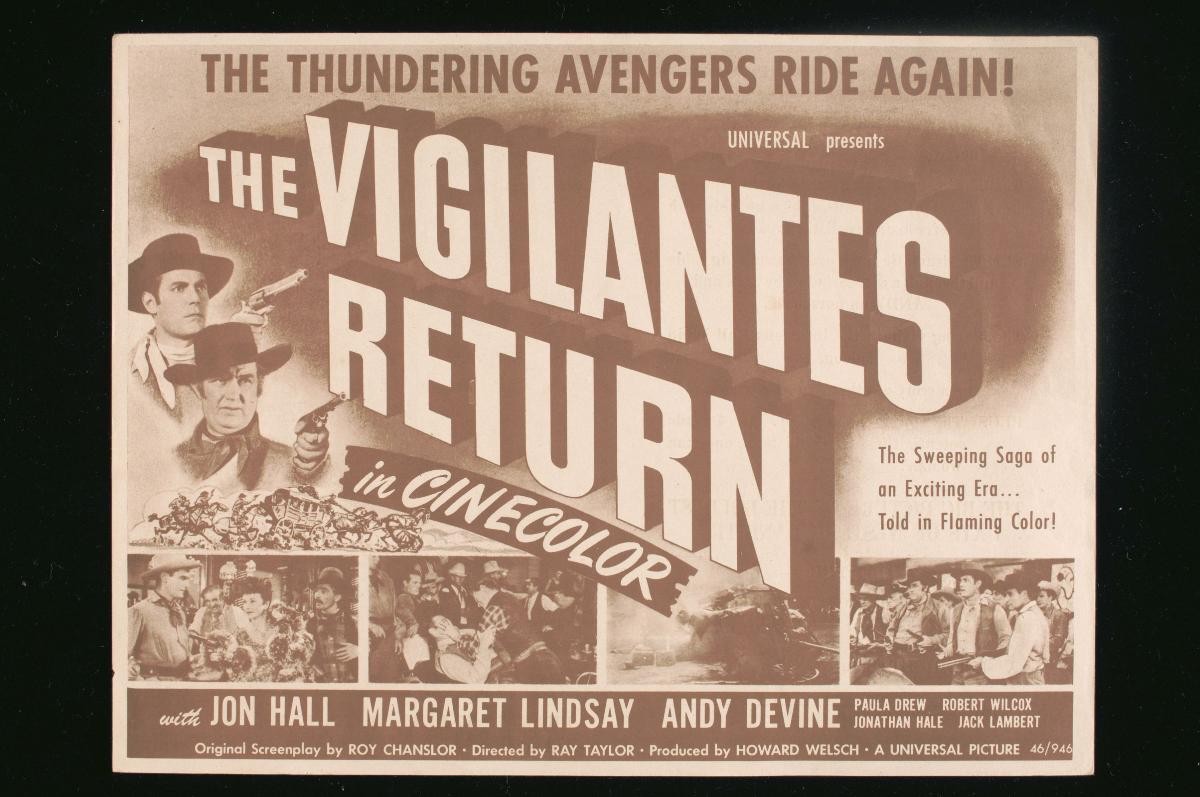 ‘The Vigilantes Return’ film poster