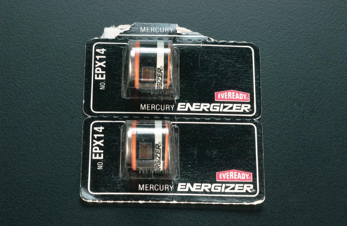 Eveready mercury energizer no. EPX14