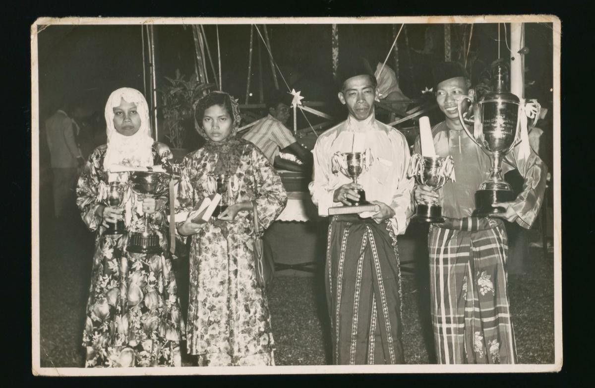 Winners of a Quran recitation competition