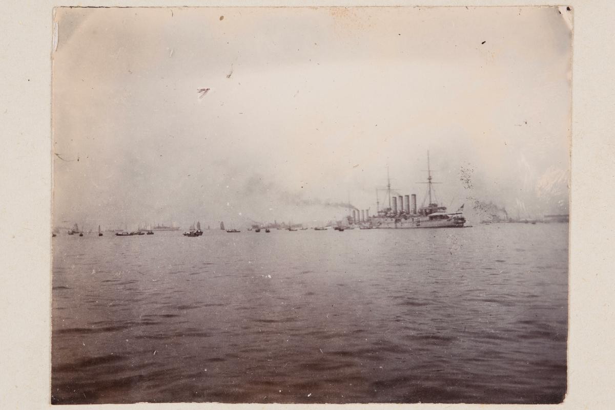 Photograph album compiled by crewmember of the SMS Tsingtau