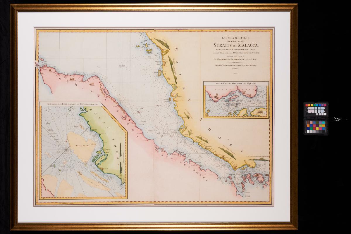 Laurie & Whittle's New Chart of the Straits of Malacca