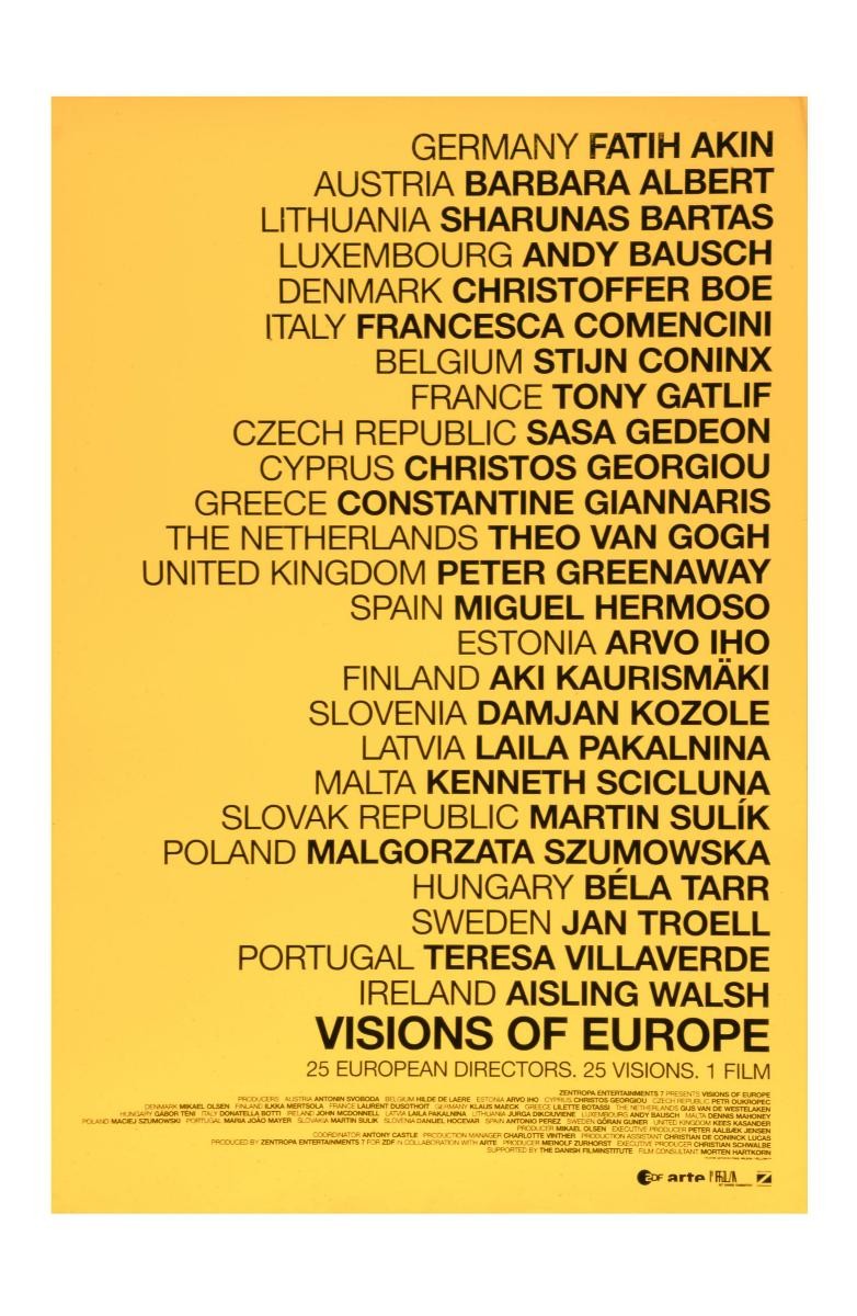 ‘Visions of Europe’ film poster
