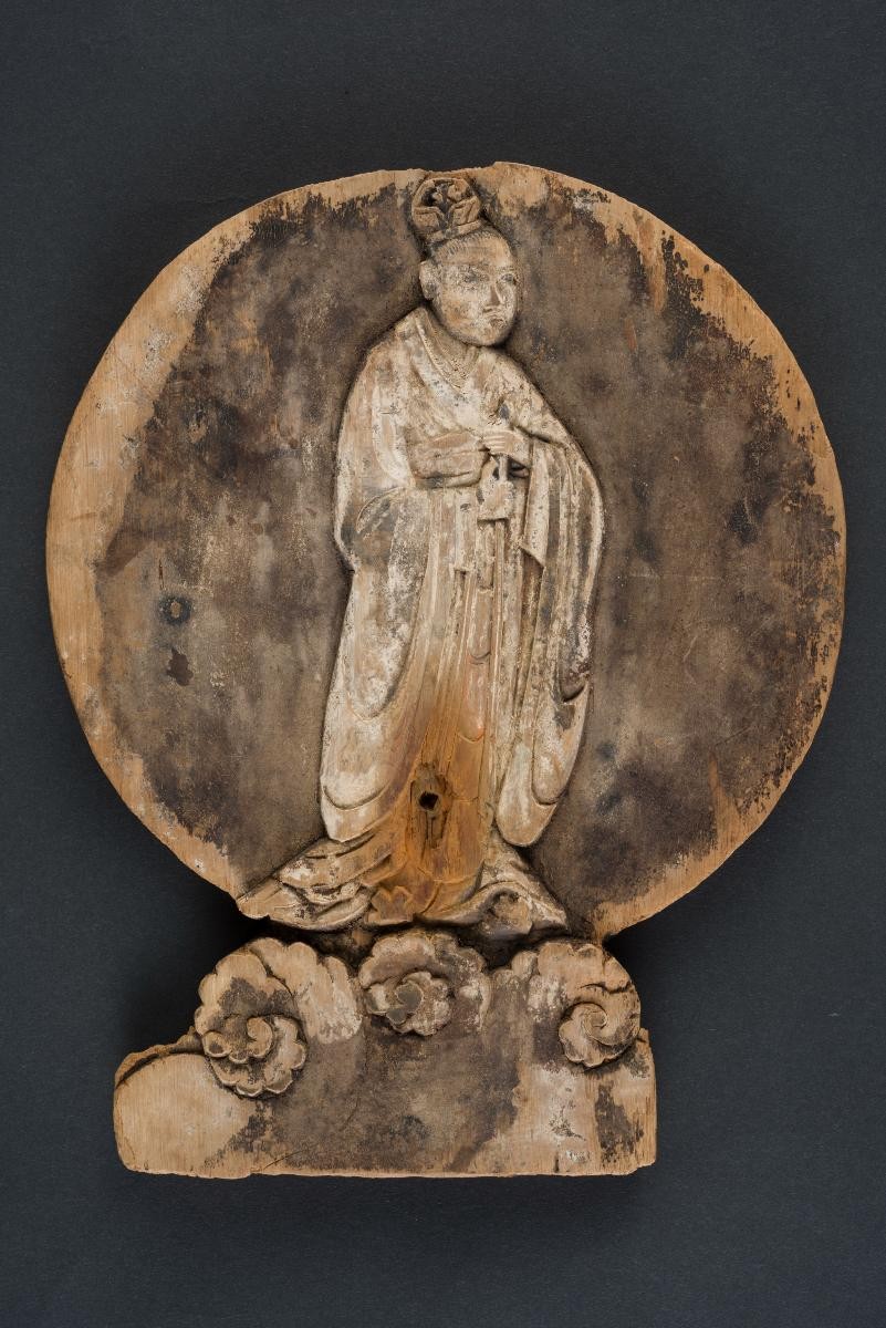 Carving - Part of a pair of Daoist zodiac signs