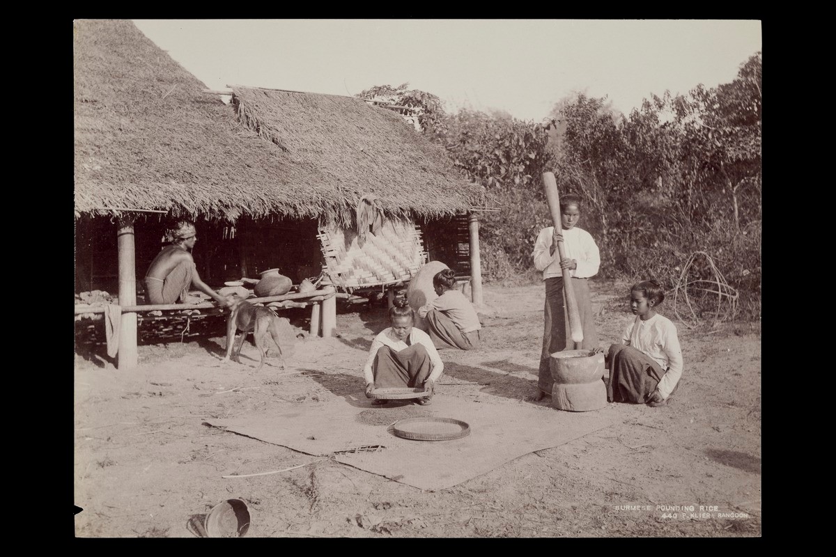 Burmese Pounding Rice