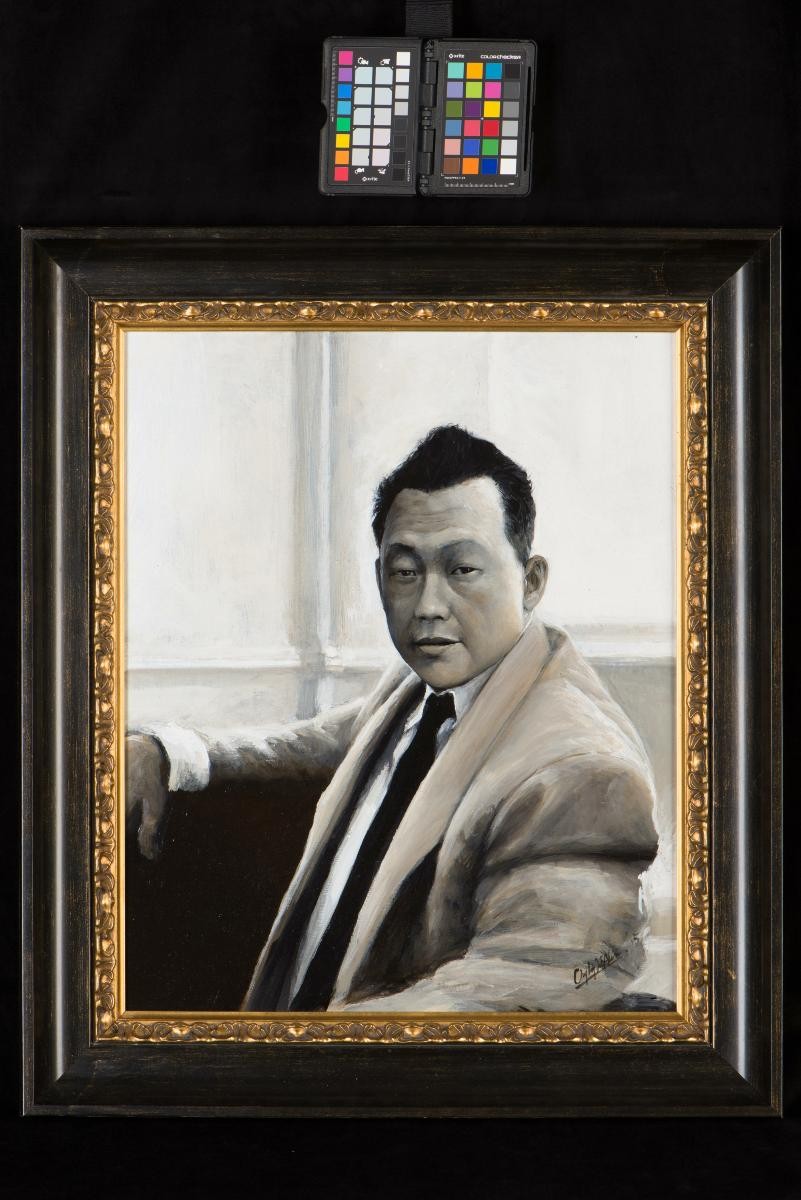 Painting of Lee Kuan Yew