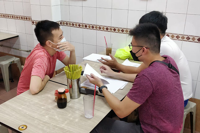 Volunteer Interview 1 Blanco Court Prawn Mee