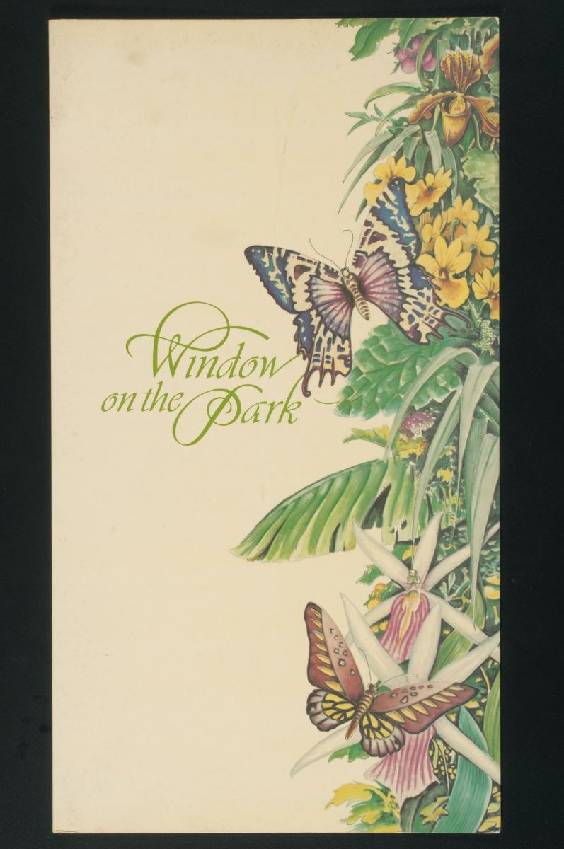 Menu from Window on the Park Restaurant