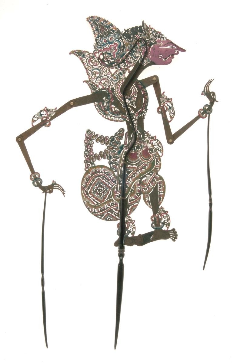 Shadow puppet, a ruling prince