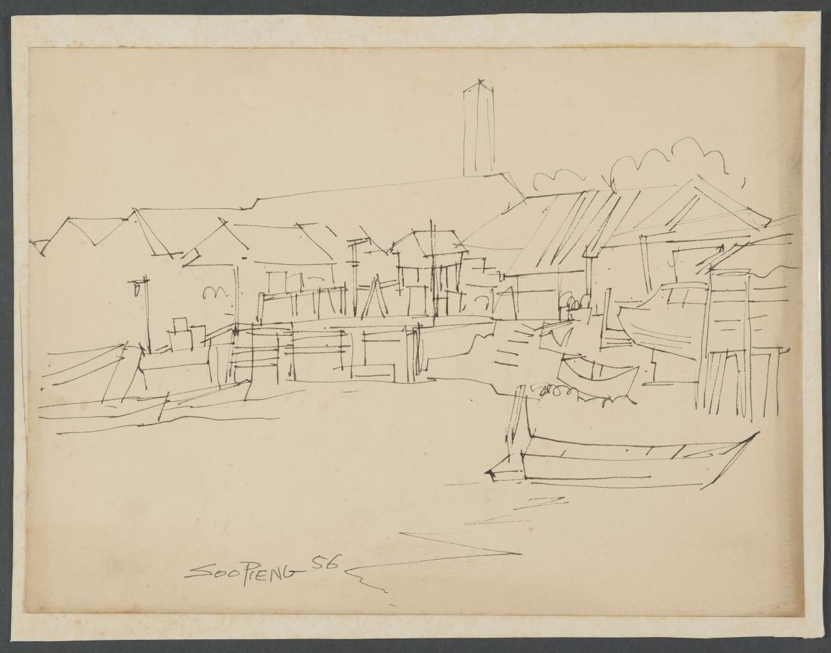 Untitled (Kelong with Boats)
