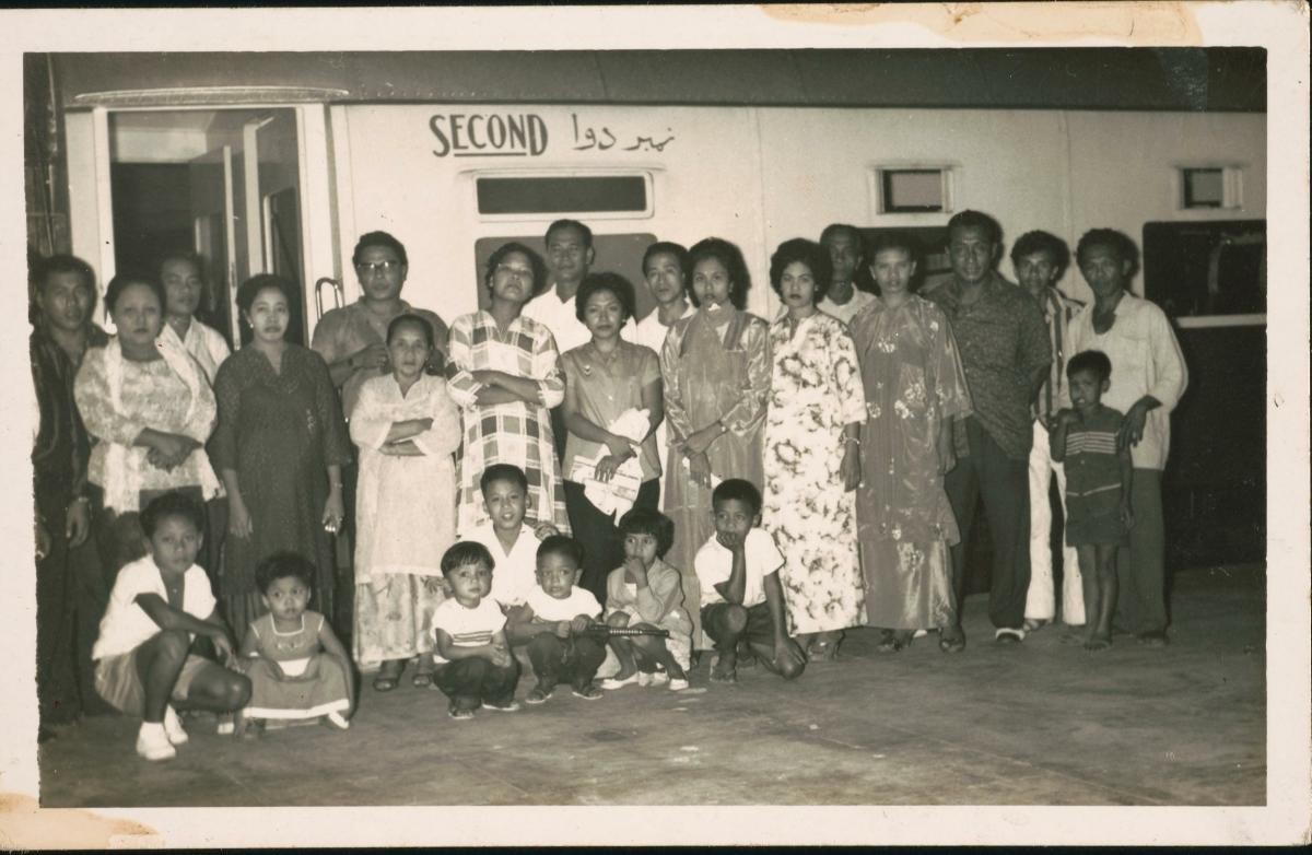 Norsiah Yem and her family
