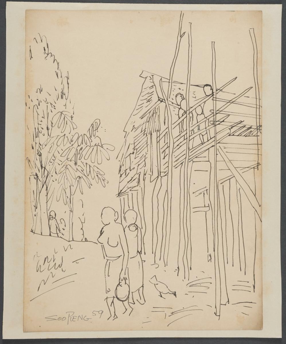 Untitled (Houses on Stilts)