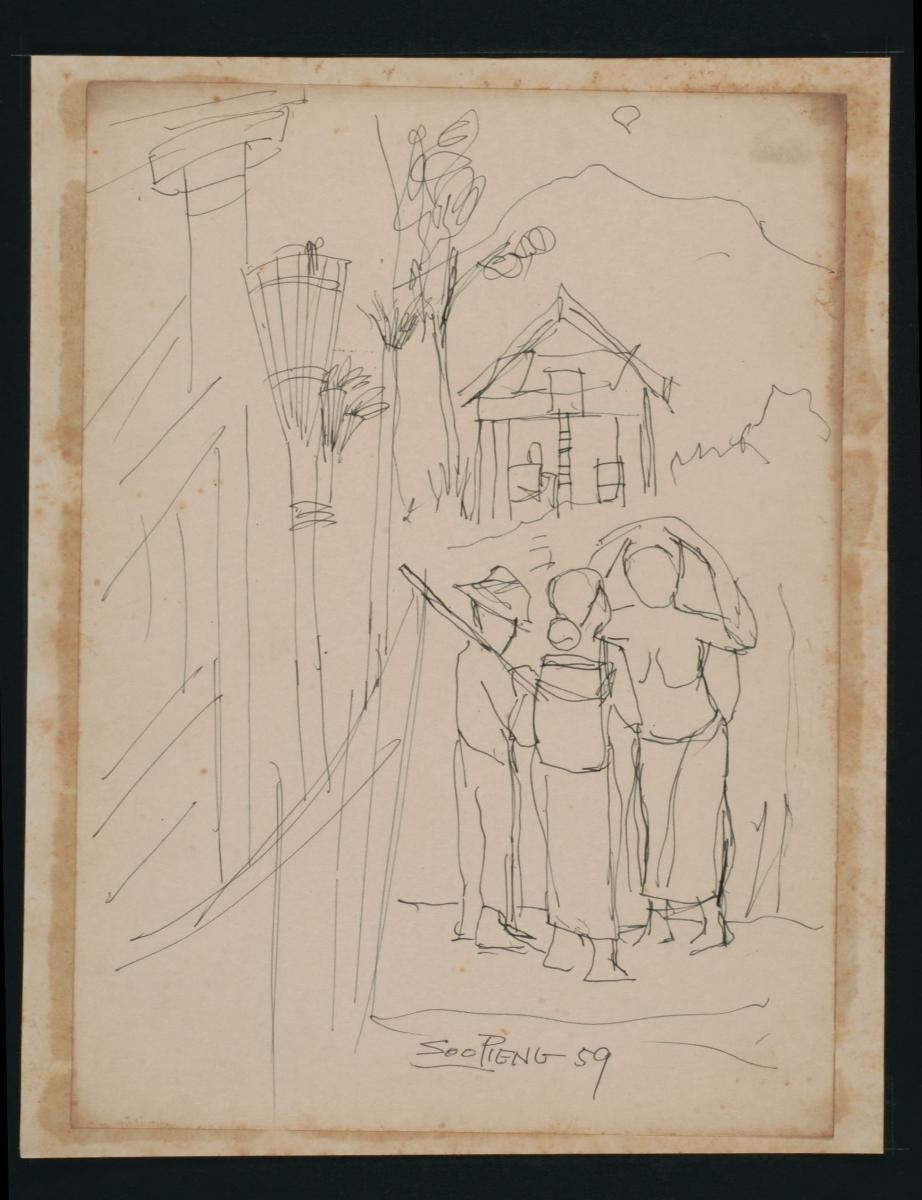 Untitled (Two Women and A Man)