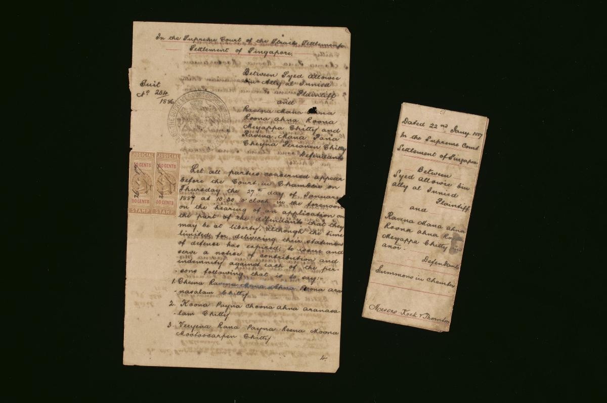 Summons in Chambers