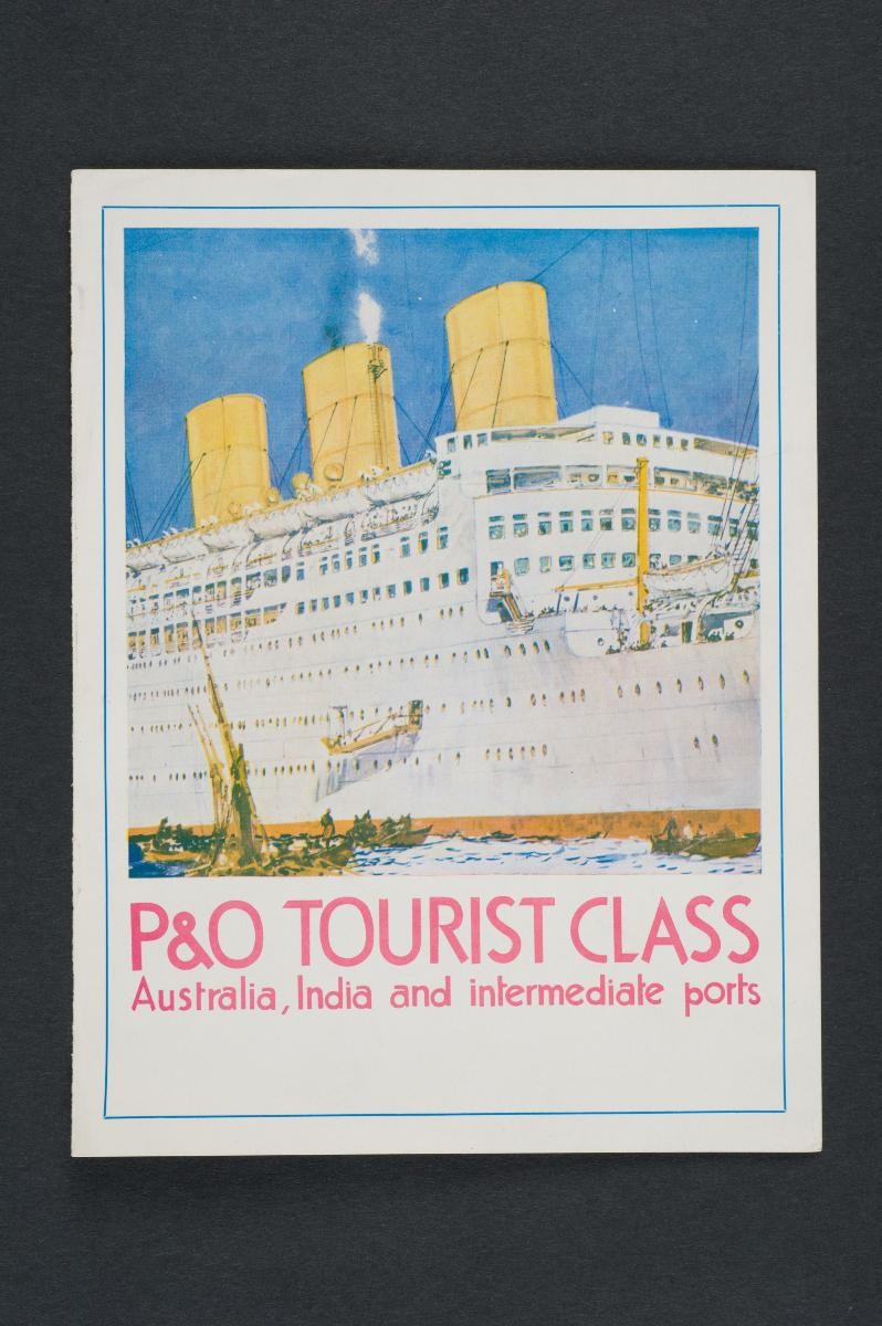 Poster of P & O Cruises--Tourist Class: Australia, India and Intermediate Ports