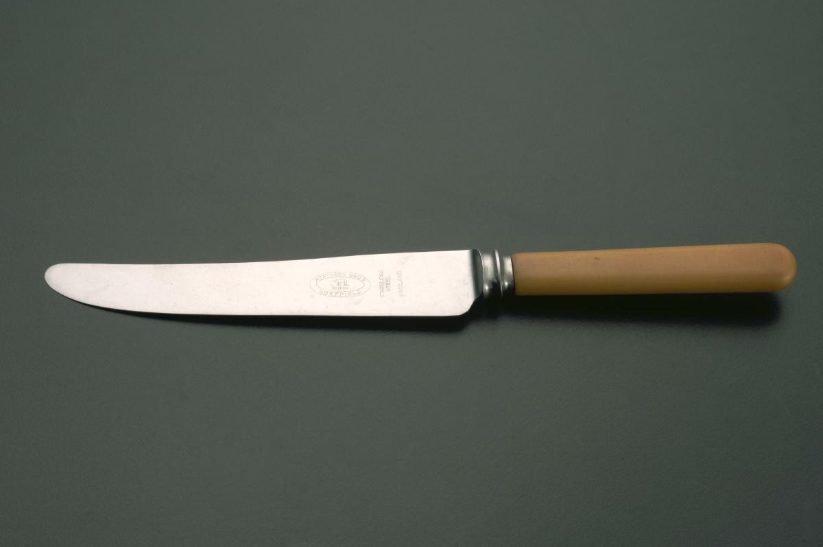 Steak knife from Stamford Cafe