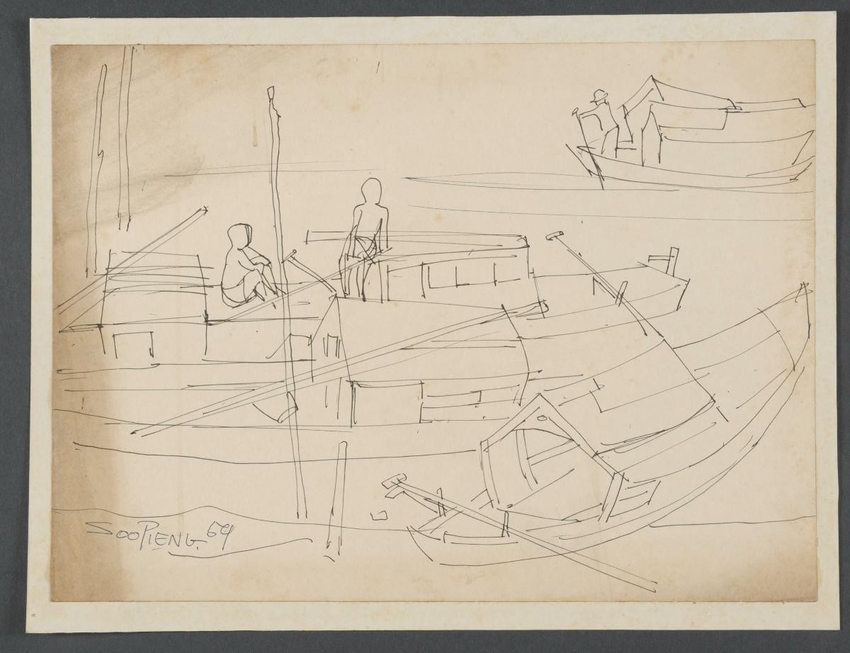 Untitled (Boatmen Resting)