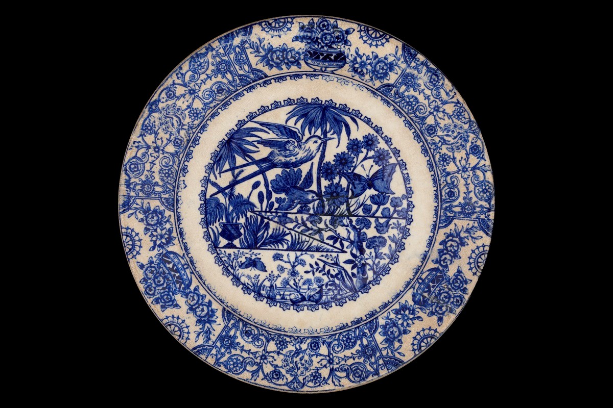 "Burung kupu" rice plate