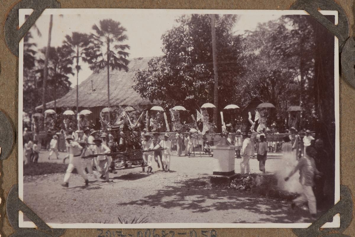 129 photographs from an album (B3955)