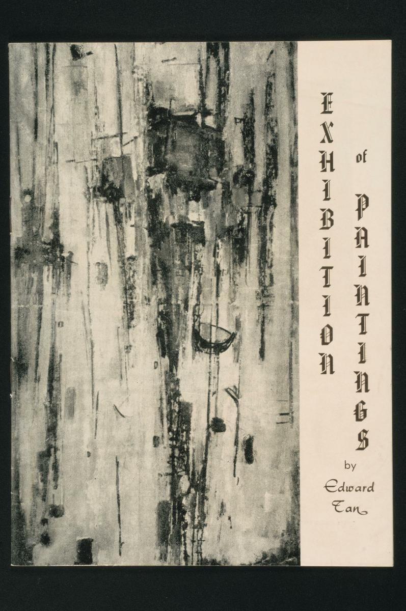 Catalogue for the exhibition of paintings by Edward Tan