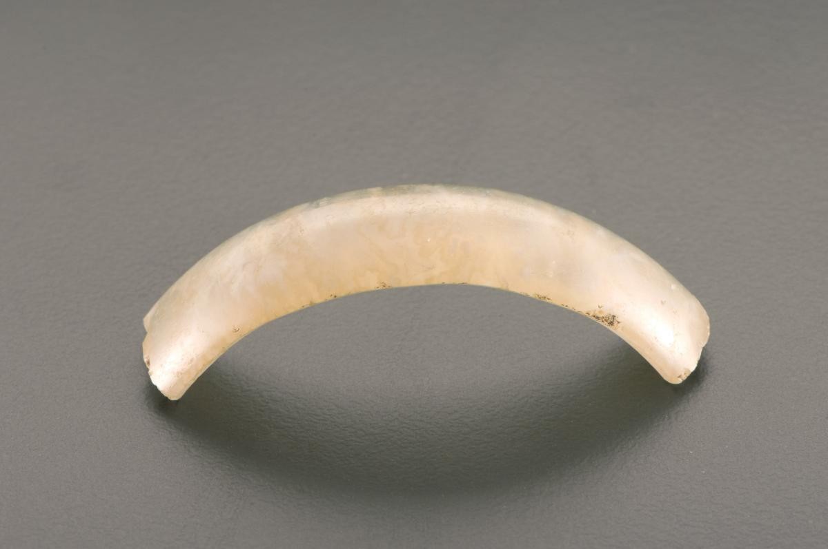 Hard stone bangle fragment