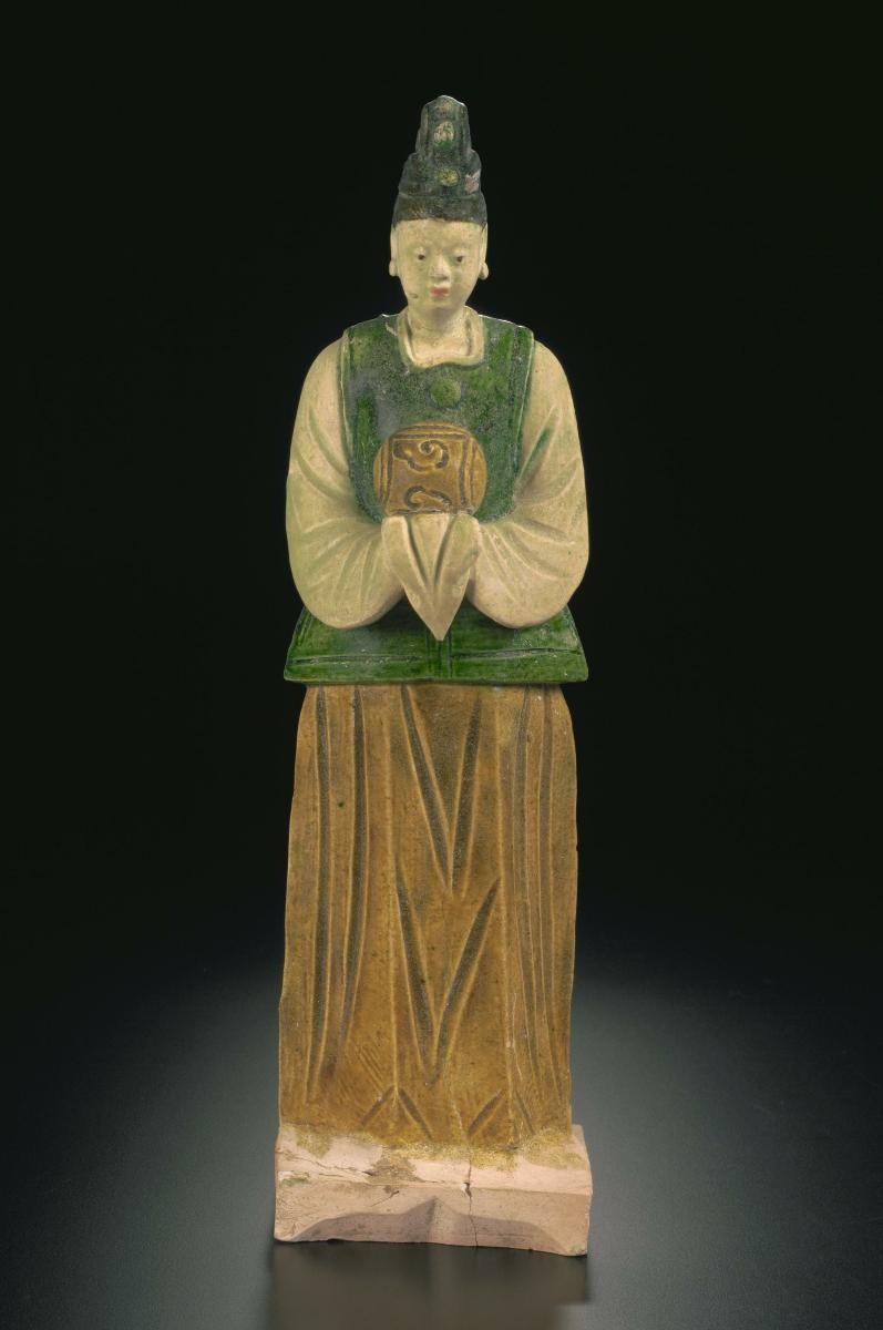 Figure of female attendant