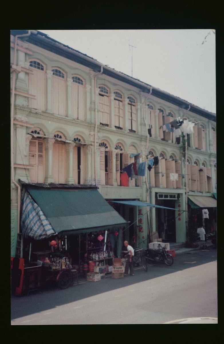 Si Jing’s old workplace at Pagoda Street, Chinatown