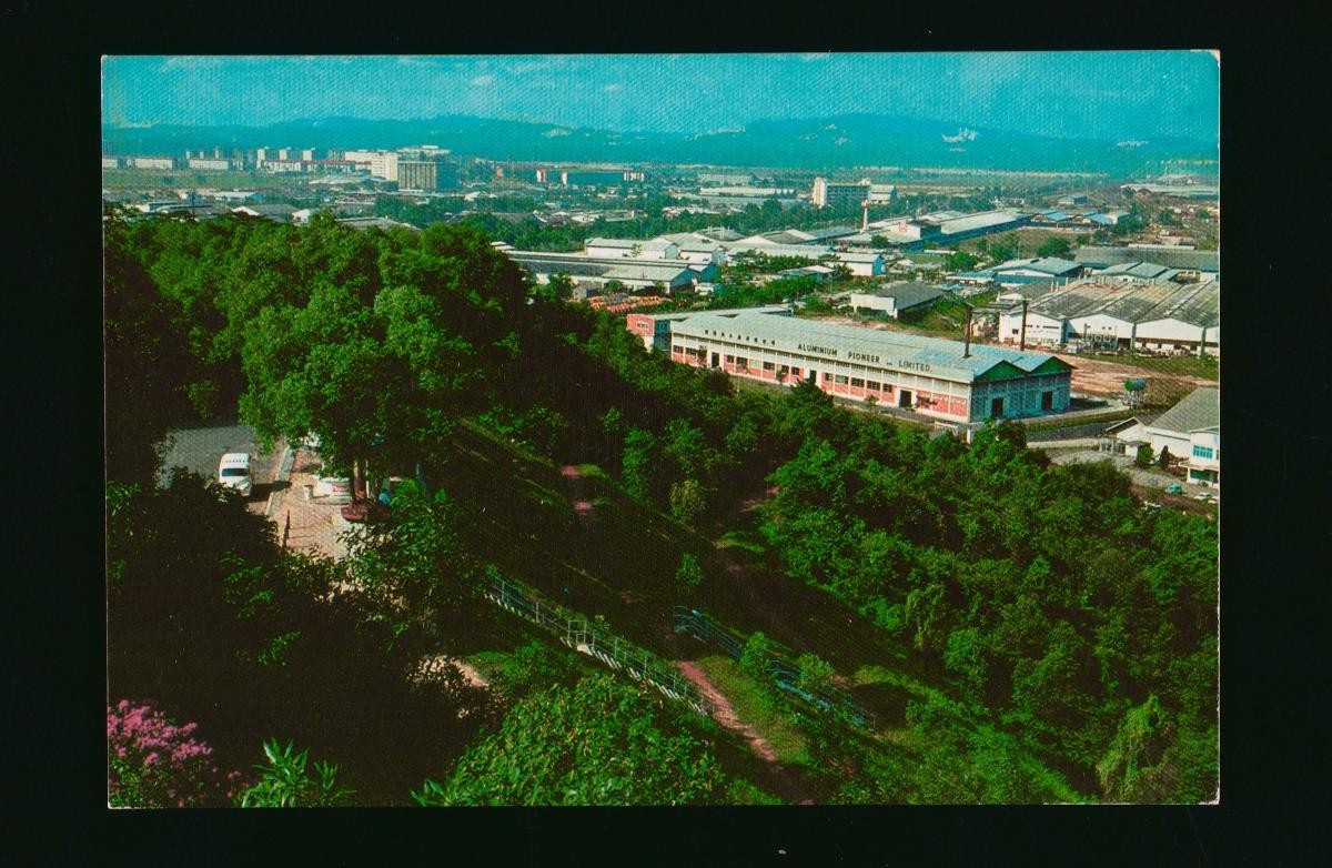 View of the Jurong Industrial Estate from Jurong Hill