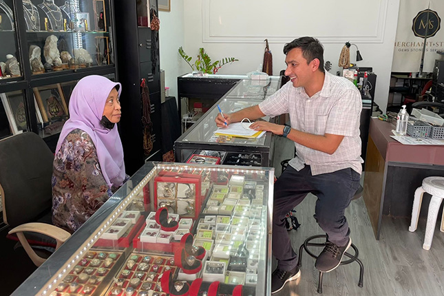 Volunteer Interview at Mesra Enterprises
