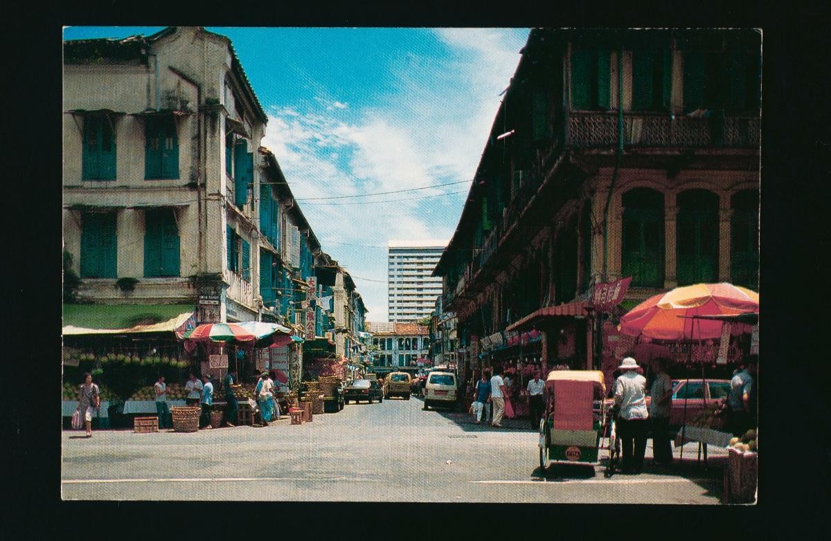 Chinese shophouses in Chinatown