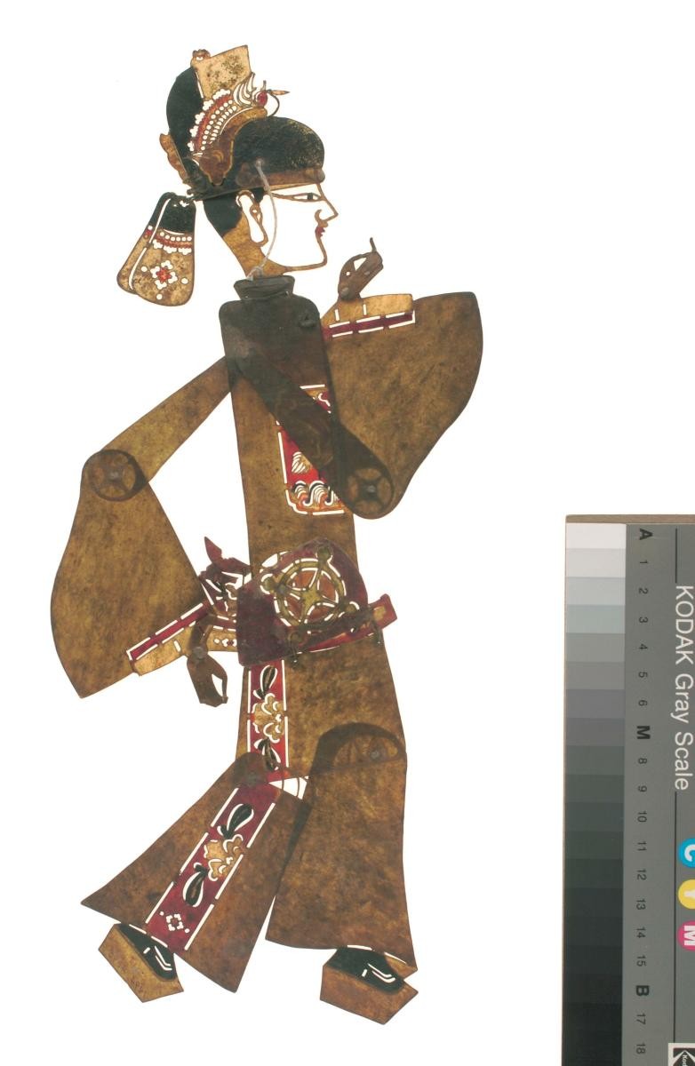 Shadow puppet, figure of man