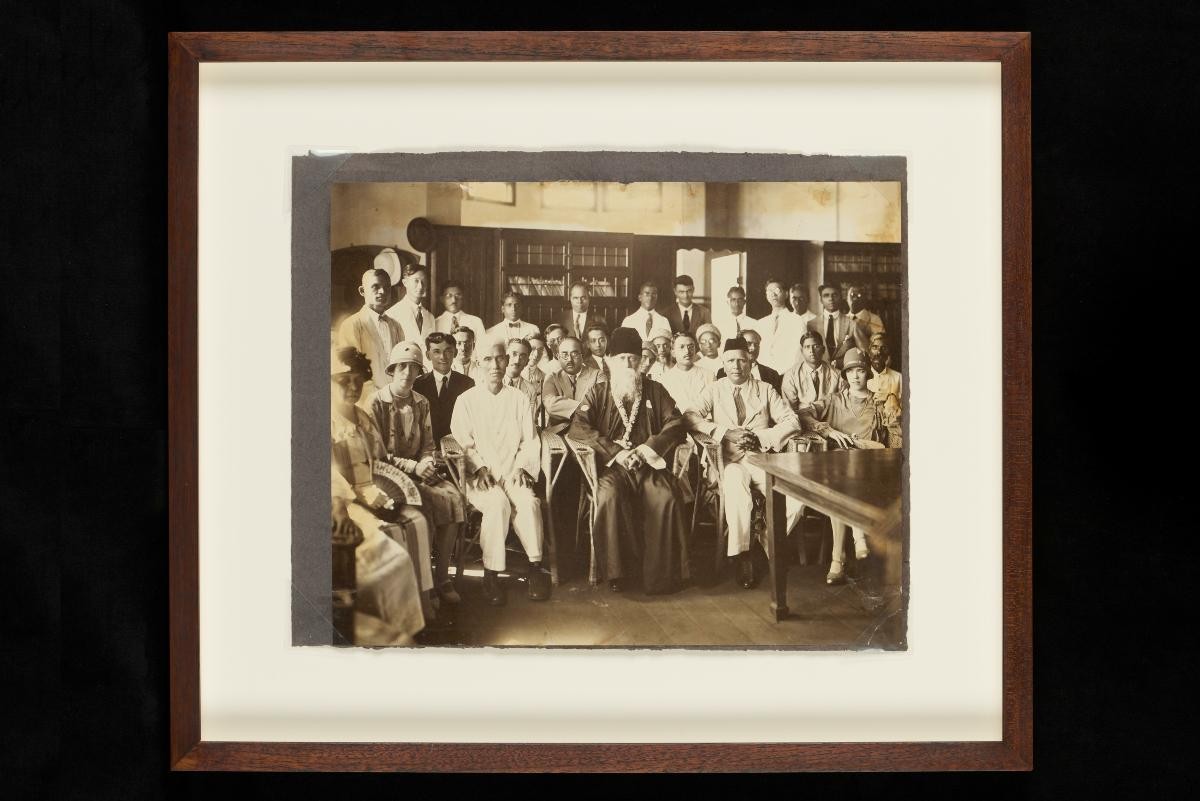 Rabindranath Tagore and members of the Theosophic Society